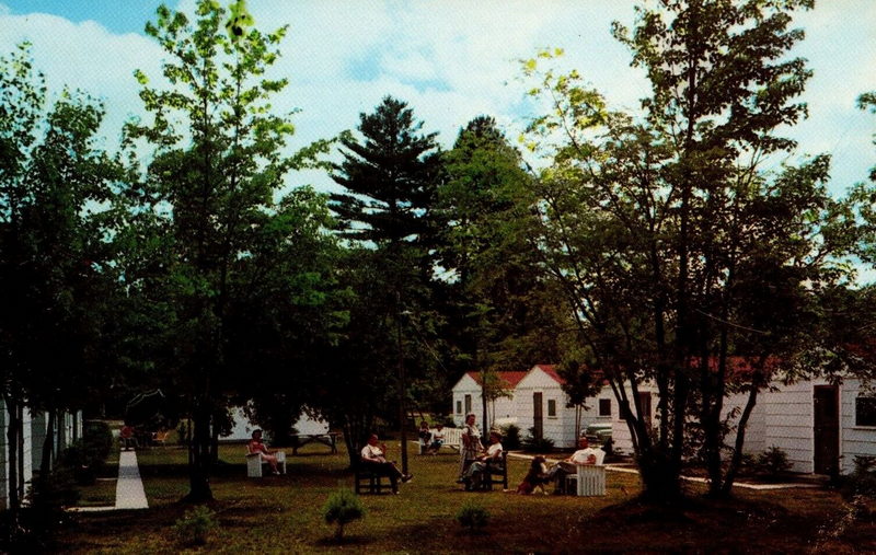 Barths Cabins - Vintage Postcard (newer photo)
